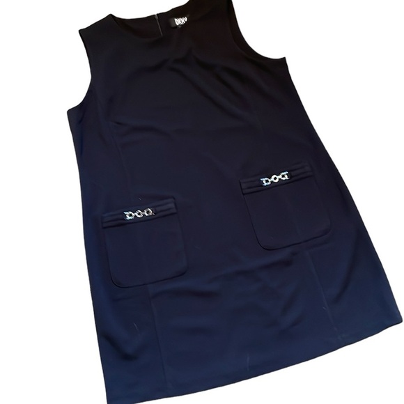 DKNY Sleeveless Shift‎ Dress - Picture 1 of 10